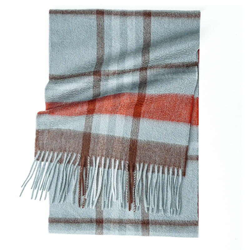 100% Cashmere Scarf   Plaid  W - Muffler Men Wool avis et prix