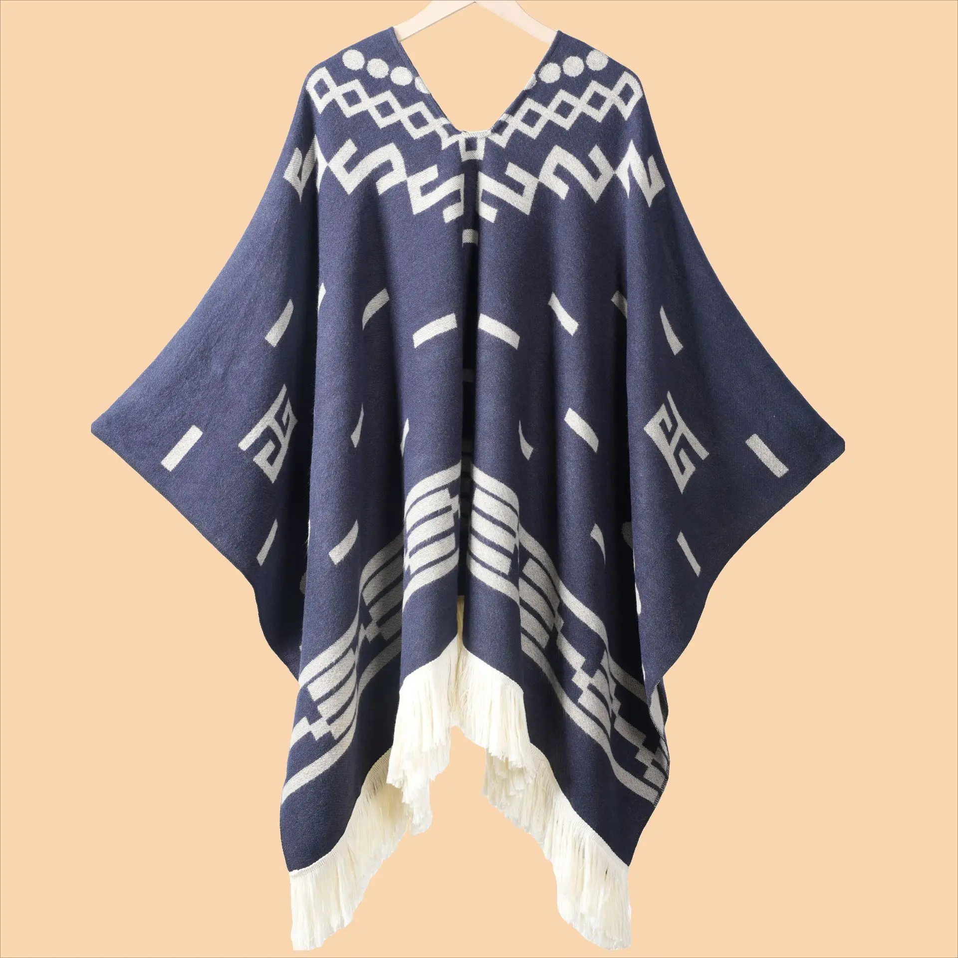 Men's Cape Fashionable Knitted - Muffler Men Wool avis et prix