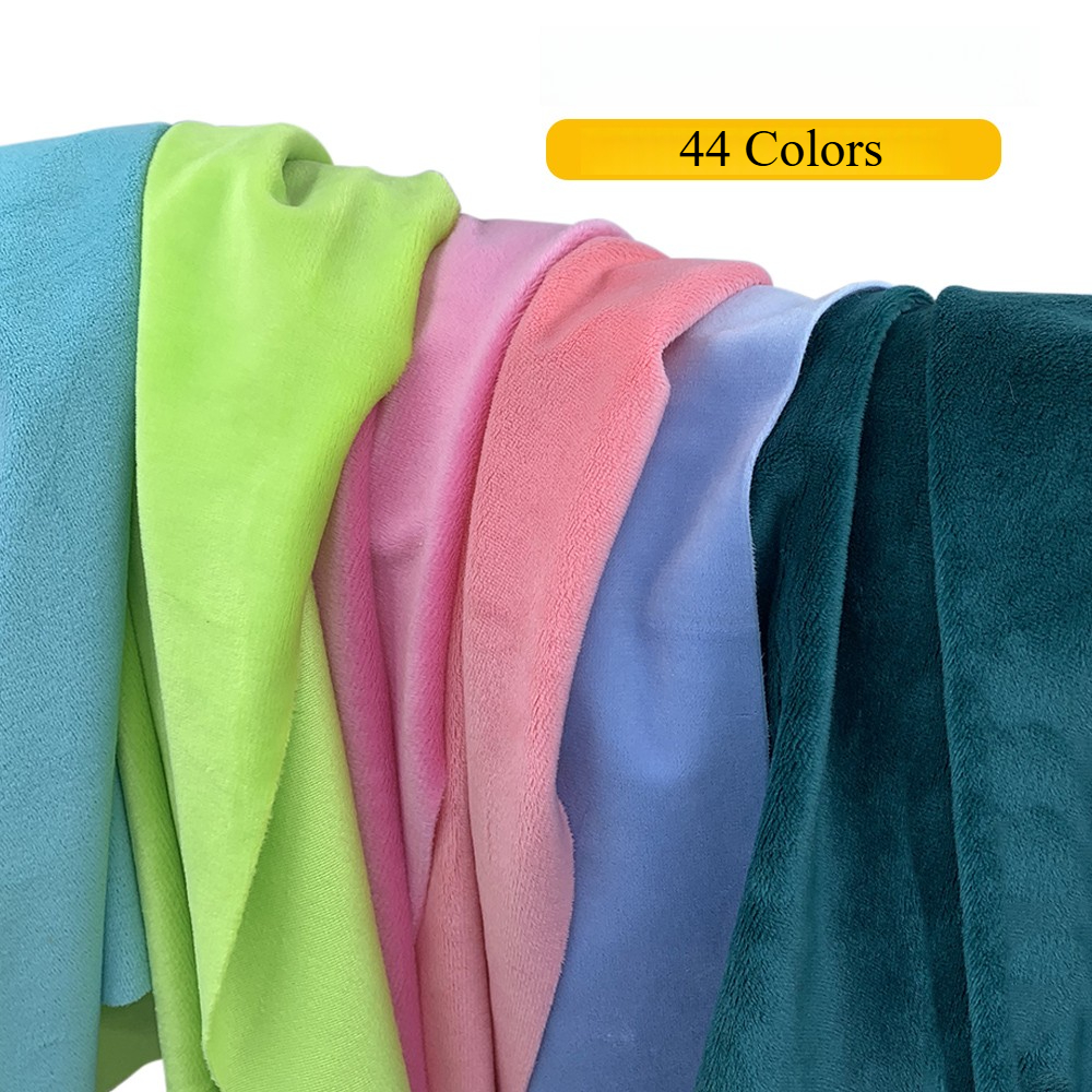 44 Colors Soft Short Plush Fab - Woven Scarf Blanket avis et prix