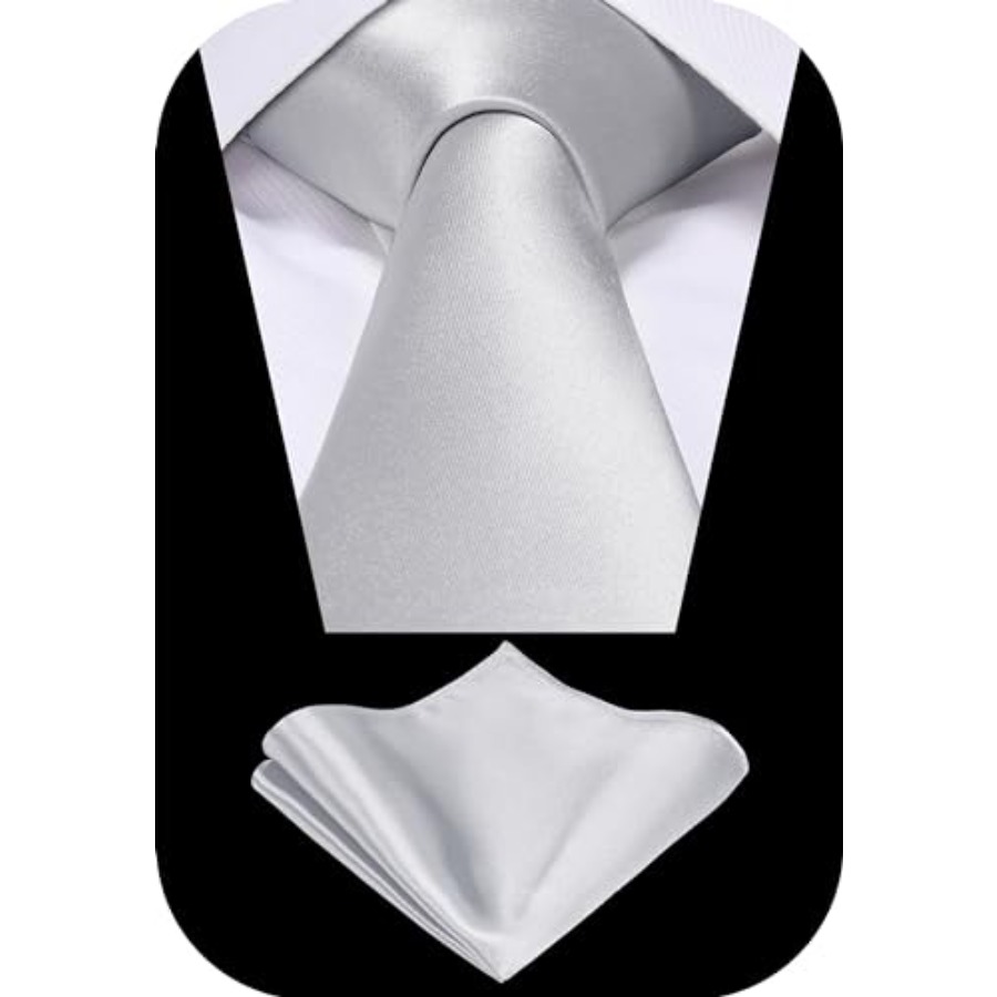 Solid Satin Woven dyed Color F - Pocket Square Set avis et prix