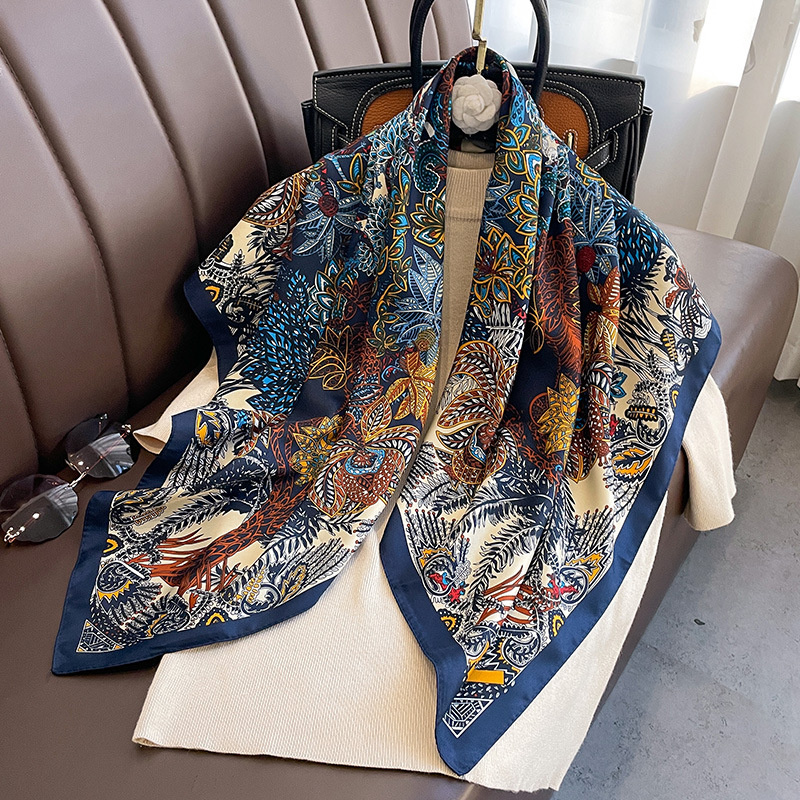 90*90cm Square Scarf Twill Cot - Bandana Cotton avis et prix