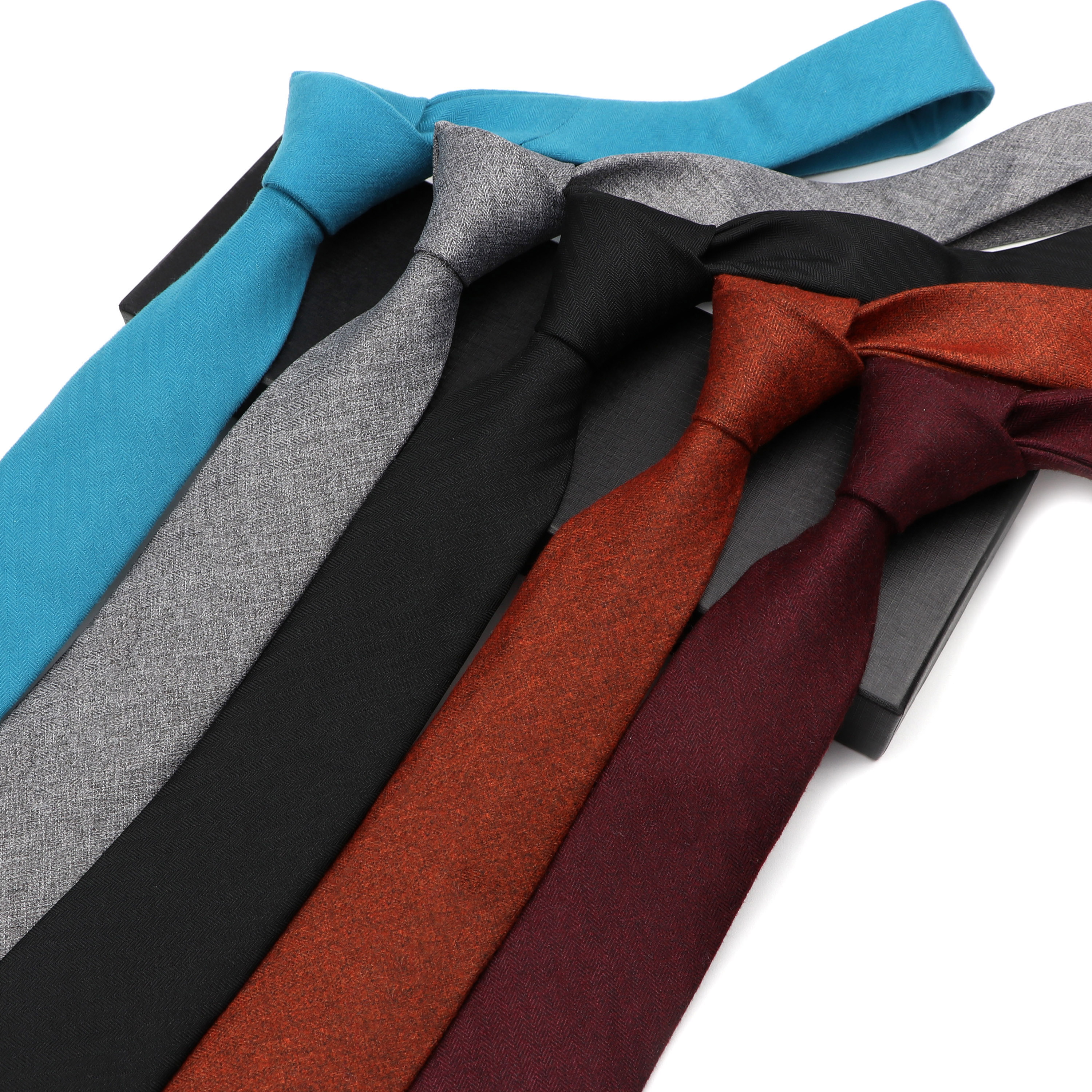 New Arrival Soft Mens Solid Co - Skinny Tie Men avis et prix