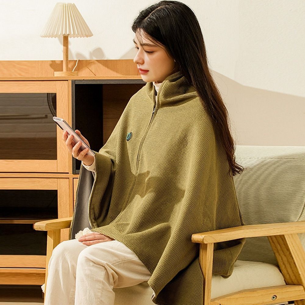 Fashion Wearable USB Electric  - Woven Scarf Blanket avis et prix