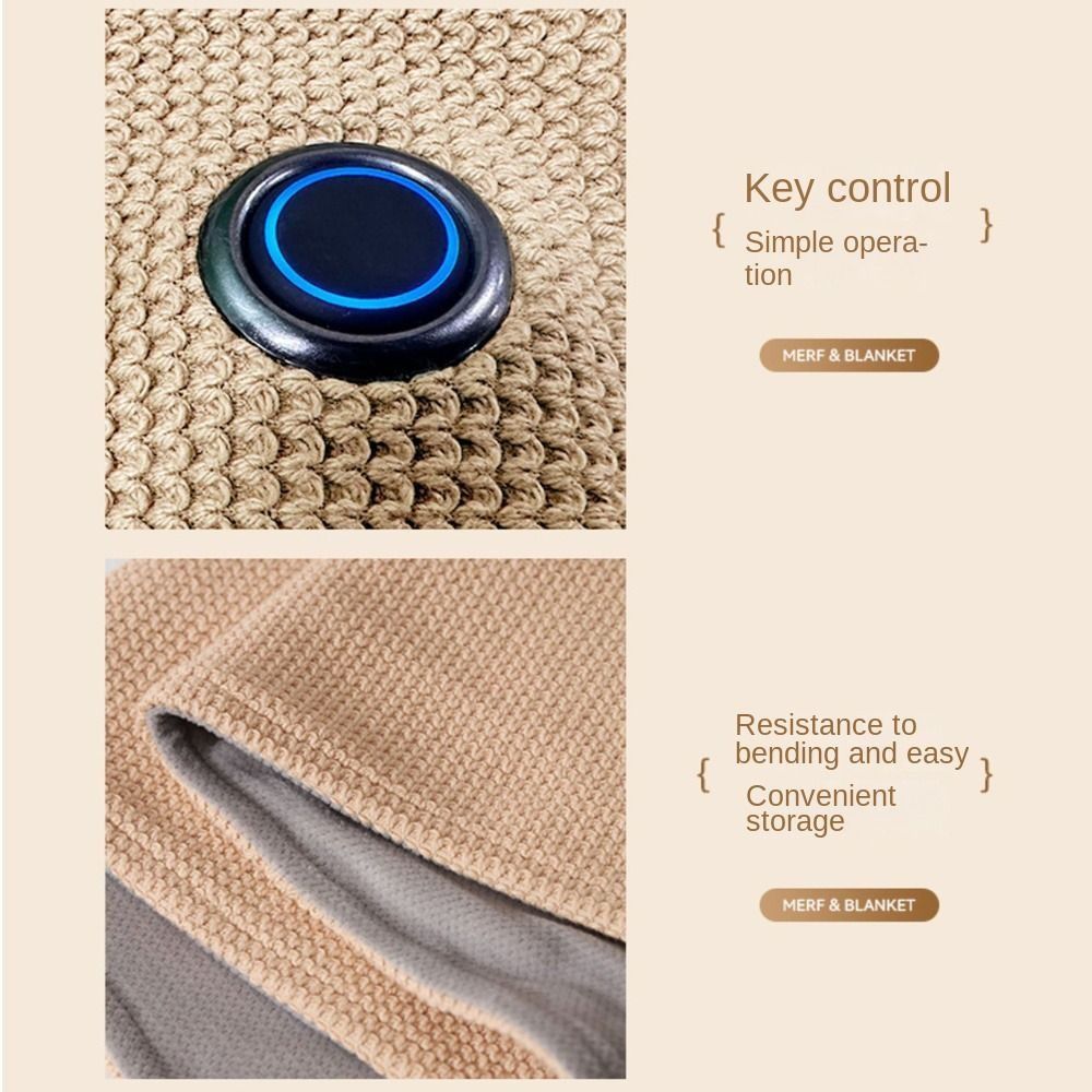 Fashion Wearable USB Electric  - Woven Scarf Blanket avis et prix