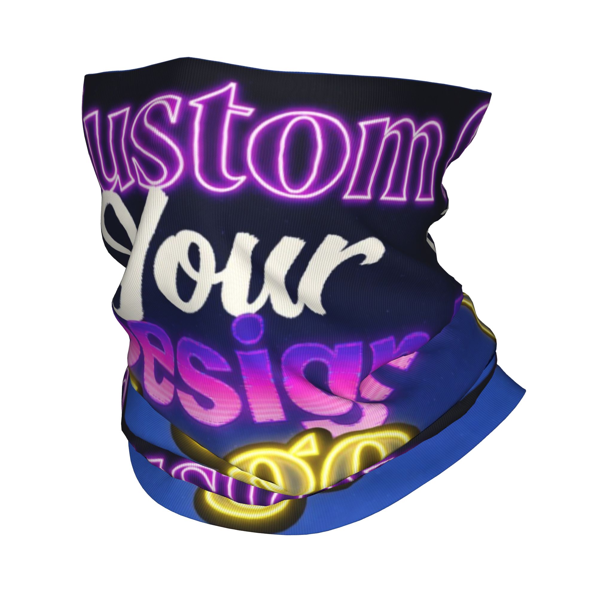 Custom Custom Your Design Logo - Neck Warmer Tube avis et prix