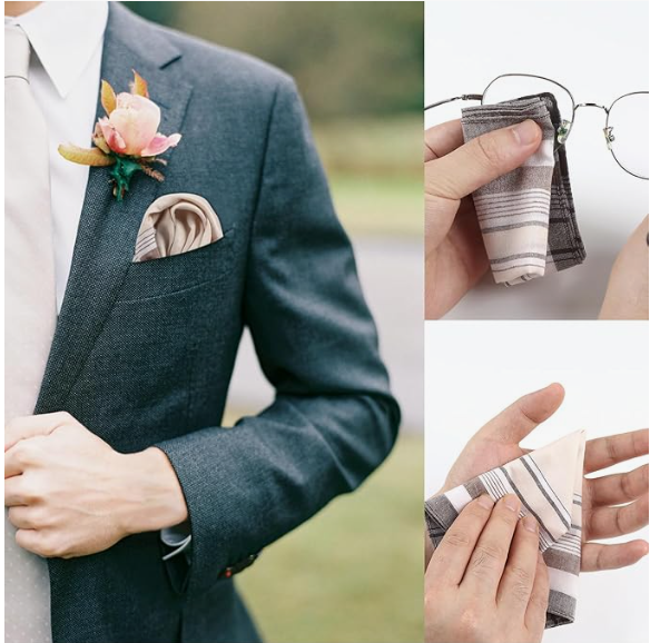 100% Cotton Handkerchief Plaid - Handkerchief Cotton Men avis et prix