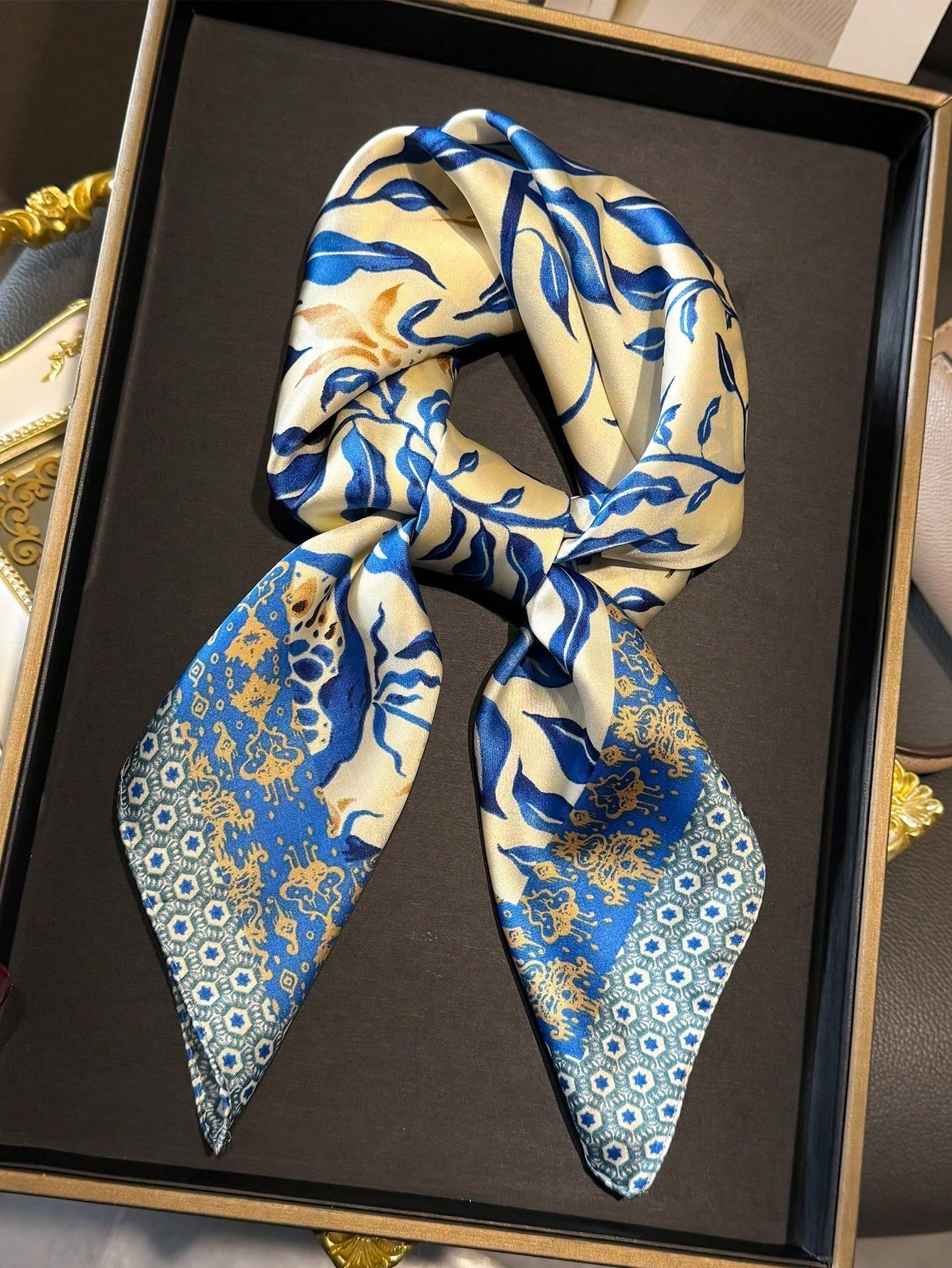 Luxury Brand Bohemia Print Squ - Face Scarf Mask avis et prix