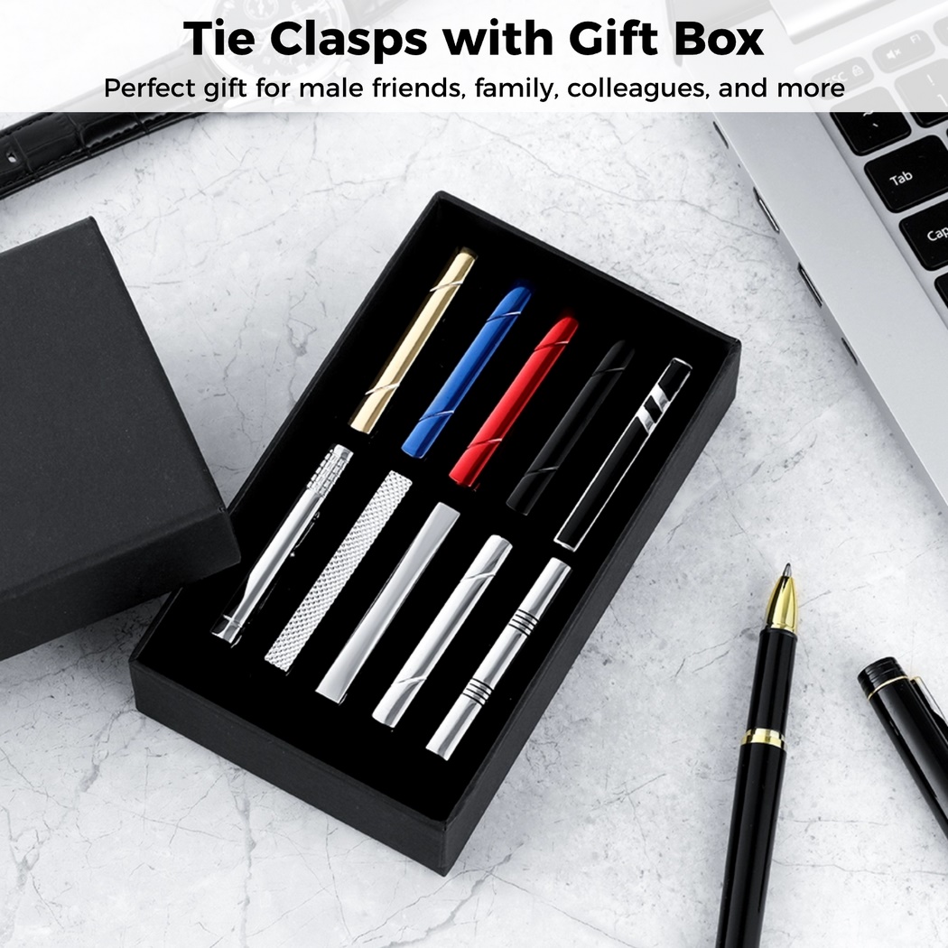 10Pcs Tie Clips Tie Clip Set F - Tie Bar Set Gift avis et prix