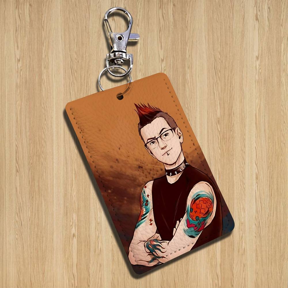 Fan art design Chester Benning - Lanyard Badge Holder avis et prix
