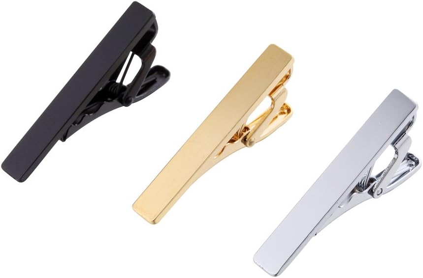 Men's Skinny Tie Clip Set 3 To - Tie Clip Silver avis et prix