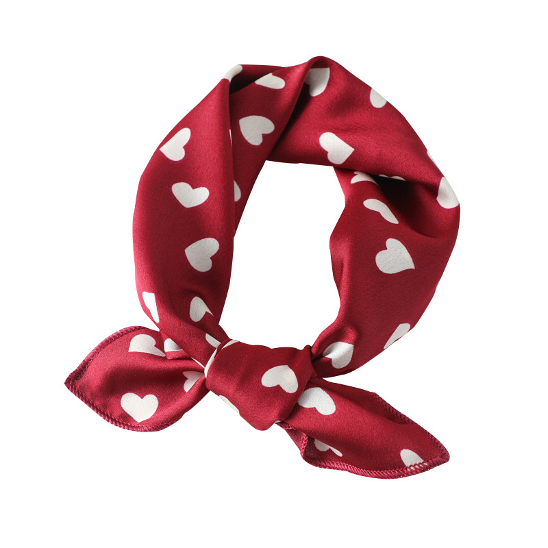 Women scarf  50*50cm Square Sk - Silk Tie Striped avis et prix