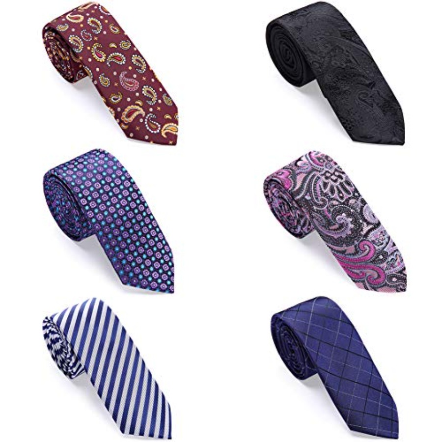 4 Packs Skinny Neckties for Me - Skinny Tie Men avis et prix