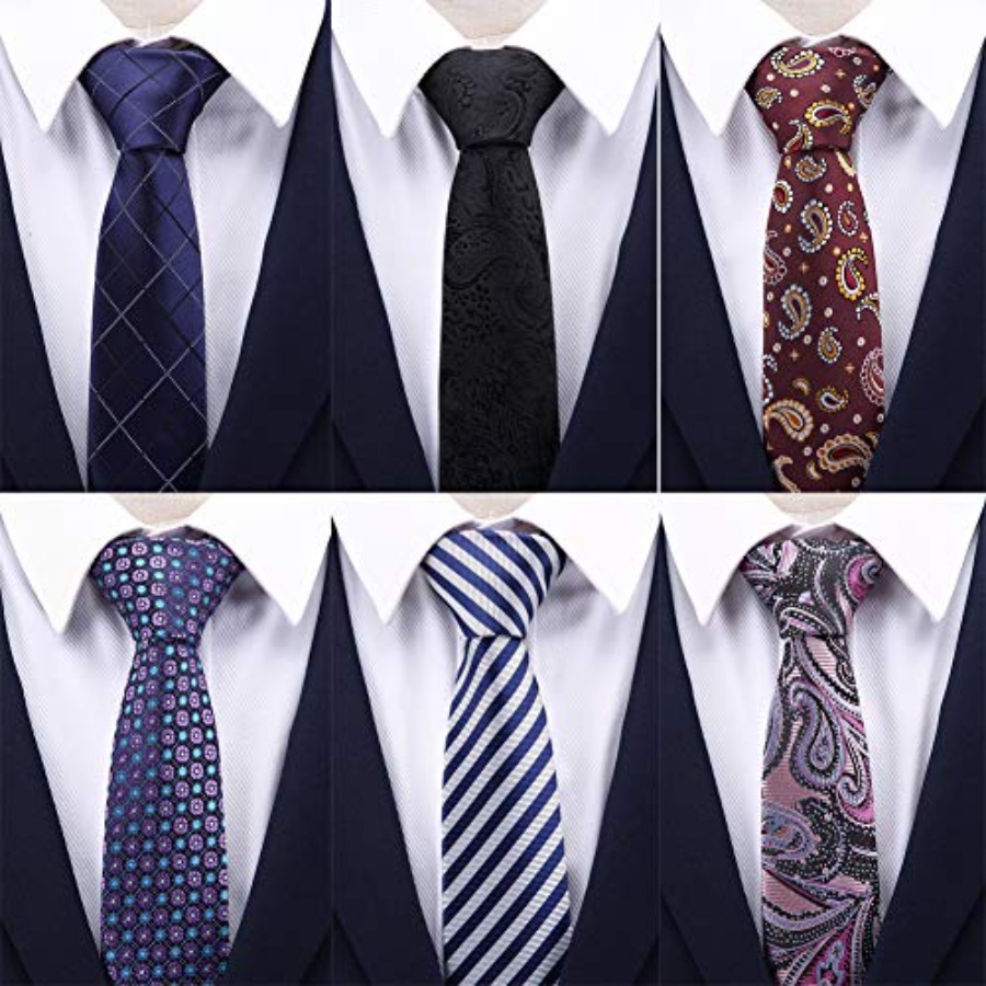 4 Packs Skinny Neckties for Me - Skinny Tie Men avis et prix