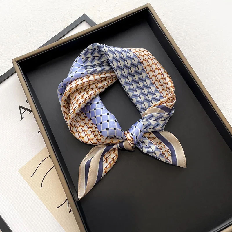 New scarf women spring printed - Scarf Silk Square avis et prix