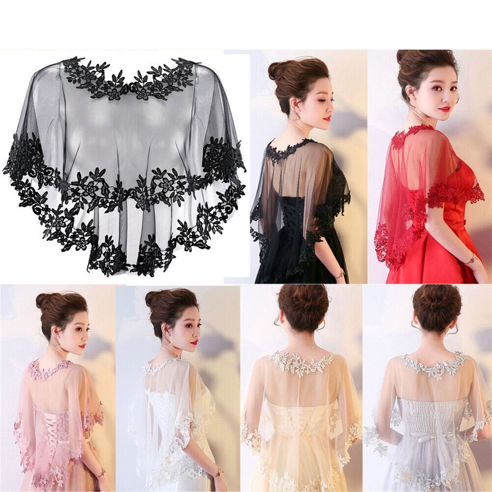 Women Party Bridal Casual Lace - Stole Wedding Shawl avis et prix