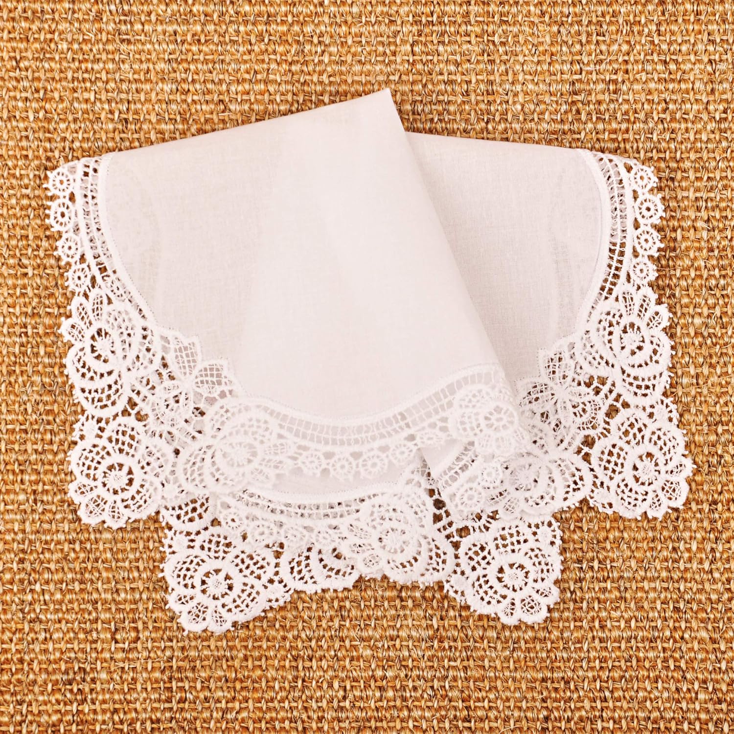 White Wedding Handkerchief Pur - Handkerchief Cotton Men avis et prix