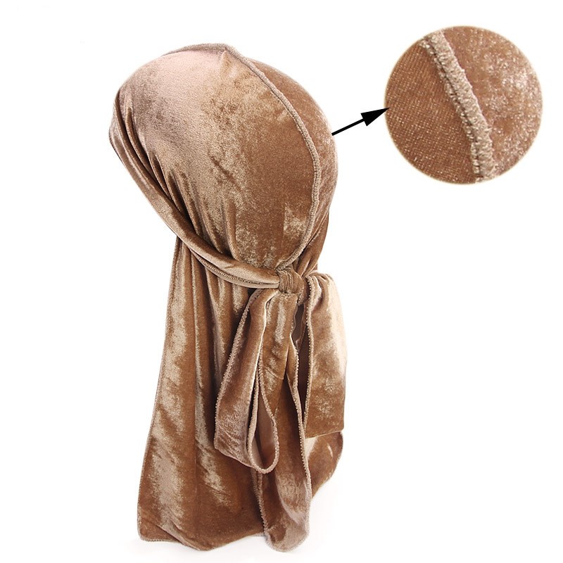 New Luxury Men's Velvet Durags - Bandana Doo Rag avis et prix