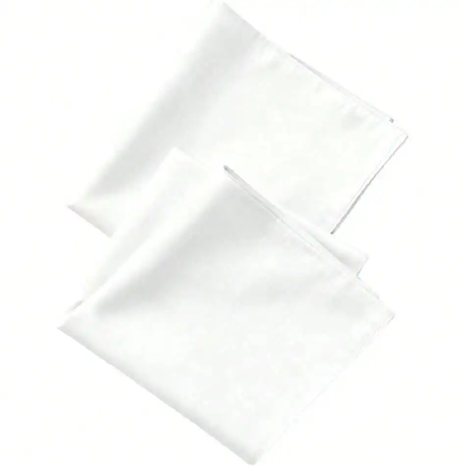 2Pcs Silk-Like Handkerchief Se - Handkerchief Cotton Men avis et prix