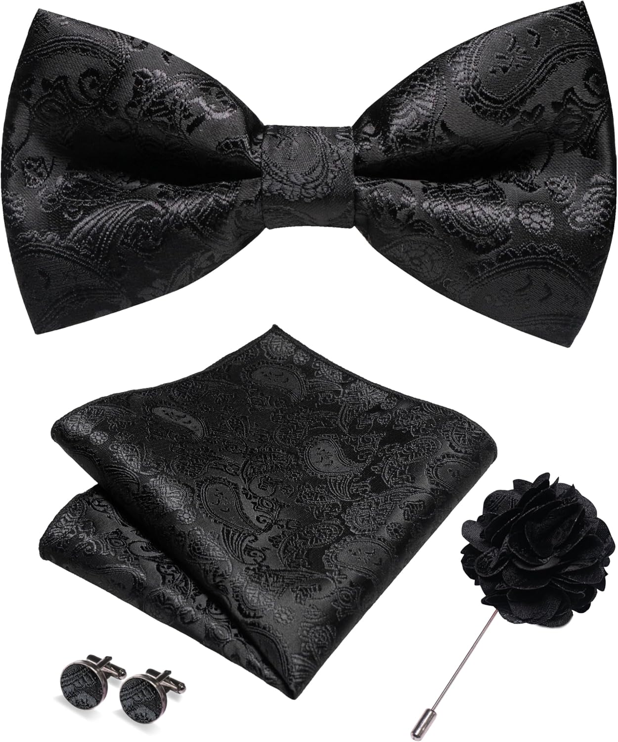 Paisley Pre-tied Bow Tie and P - Bow Tie Pre Tied avis et prix