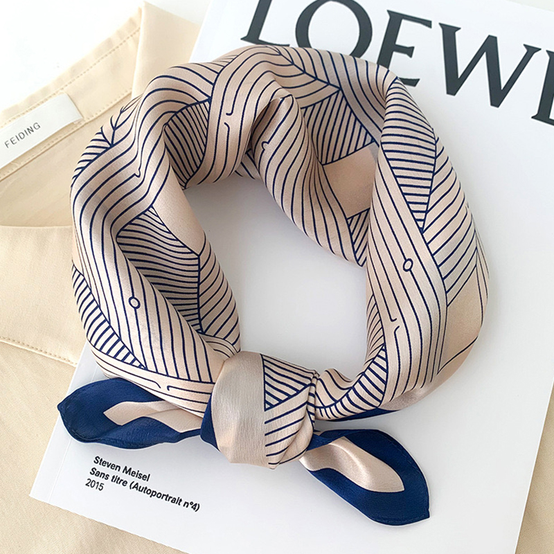 1pcs 70cm Striped Geometric Pa - Silk Tie Striped avis et prix