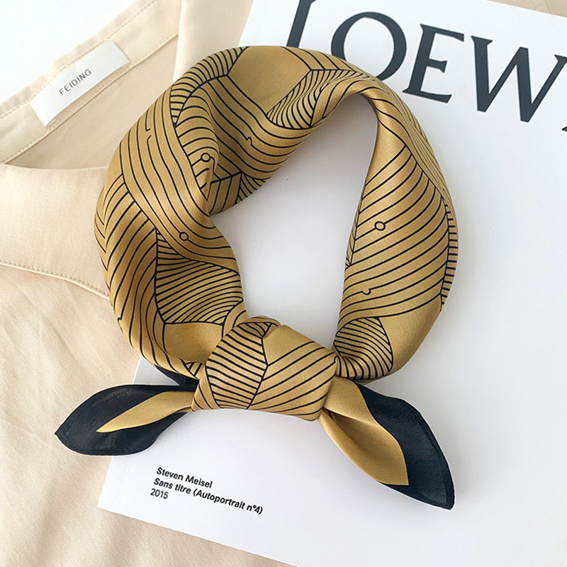 1pcs 70cm Striped Geometric Pa - Silk Tie Striped avis et prix