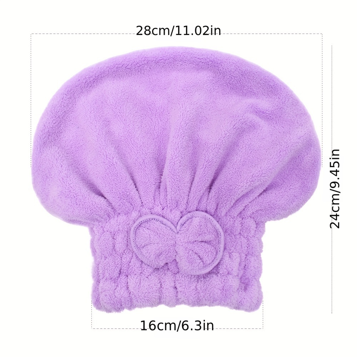 1Pc Microfiber Hair Drying Tow - Head Wrap Turban avis et prix