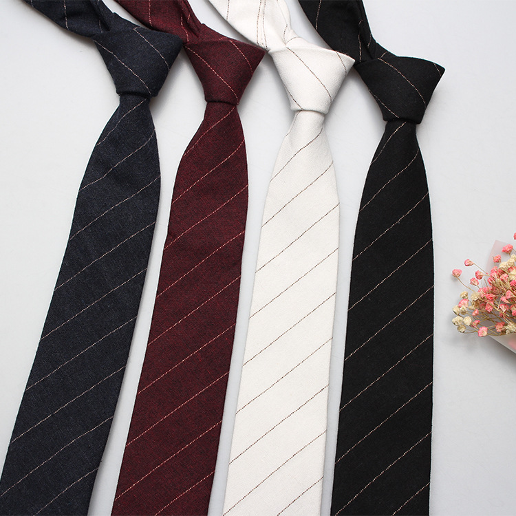Linbaiway Men Slim Solid Neckt - Skinny Tie Men avis et prix