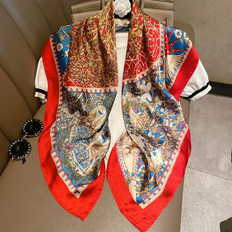 Light luxury 90 Silk scarf imi - Silk Tie Striped avis et prix