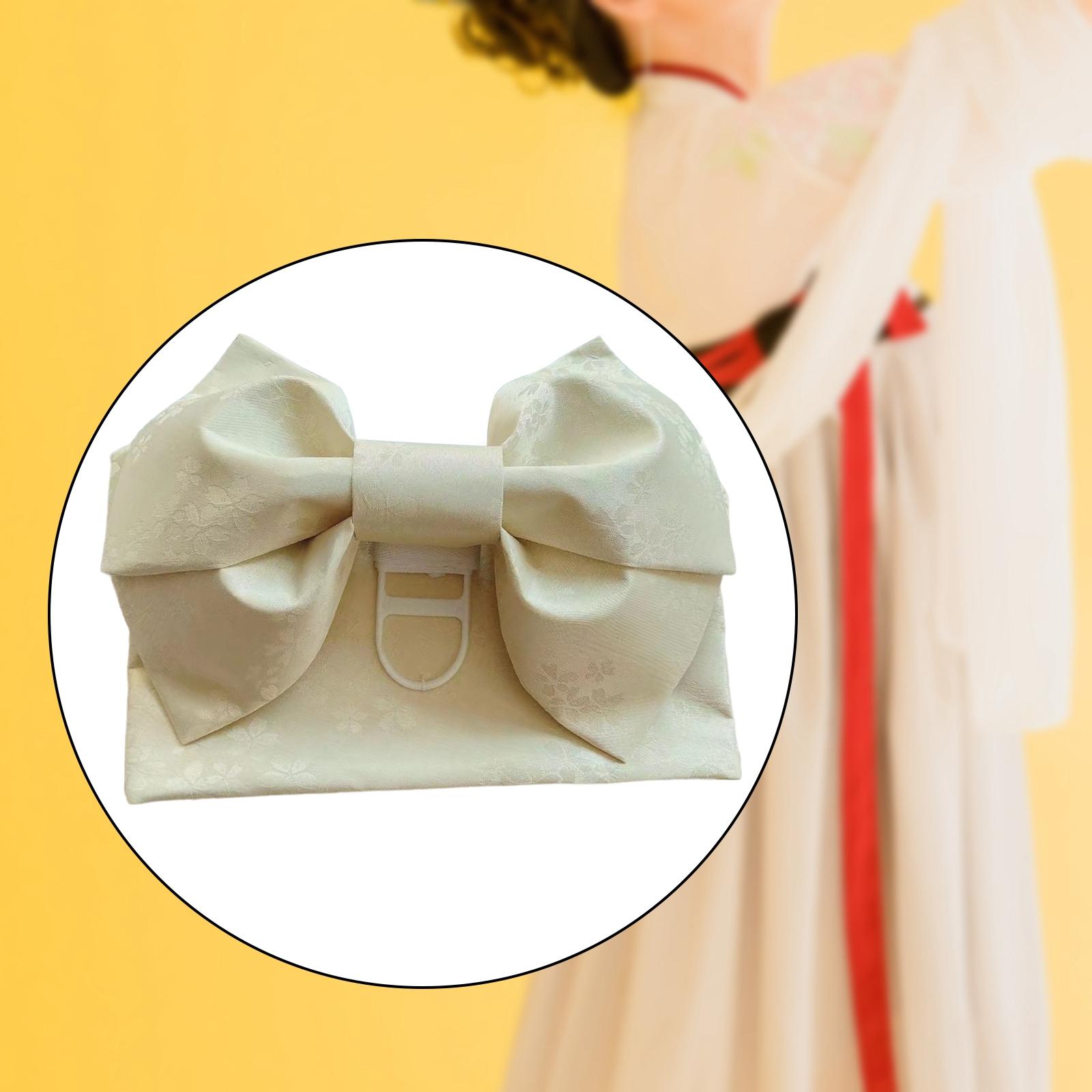 Retro Style Japanese Sash Belt - Bow Tie Pre Tied avis et prix