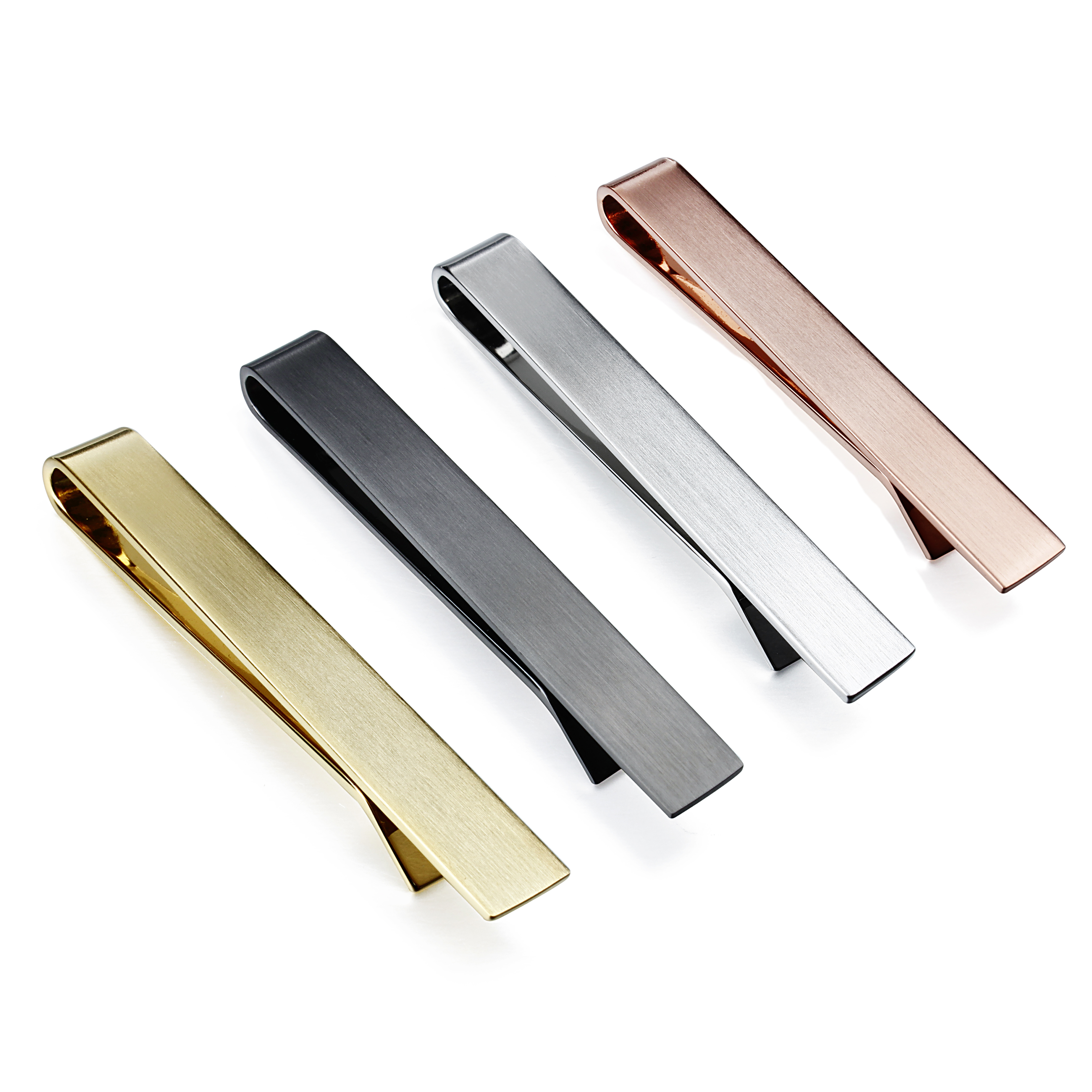 HAWSON 2 in shiny and brushTie - Tie Bar Set Gift avis et prix