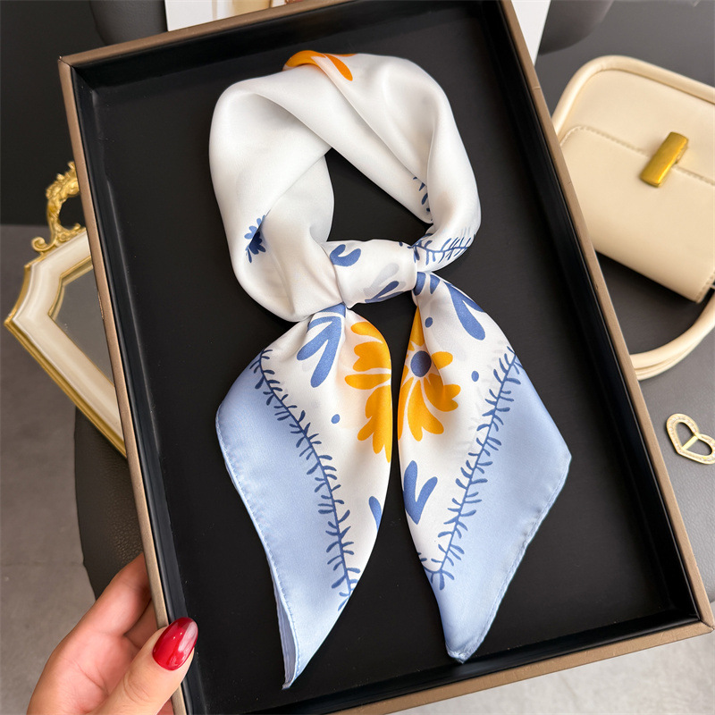 1Pc new printed fashion silk s - Scarf Silk Square avis et prix
