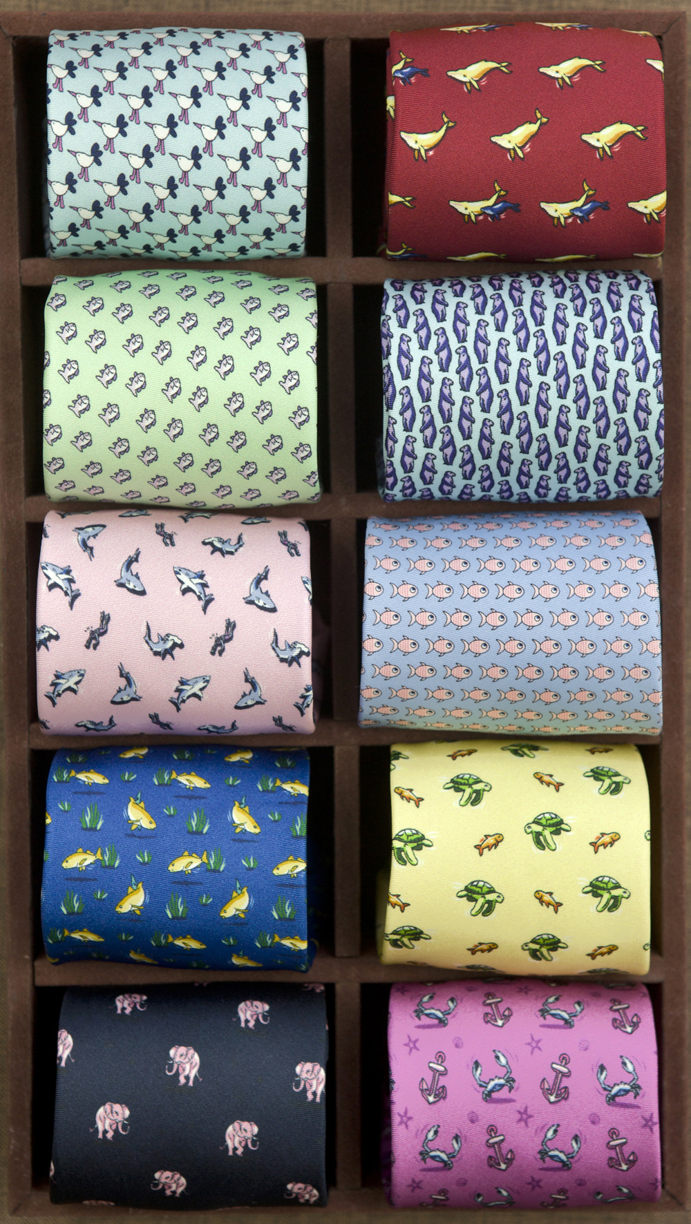Multicolor Colorful Character  - Skinny Tie Men avis et prix