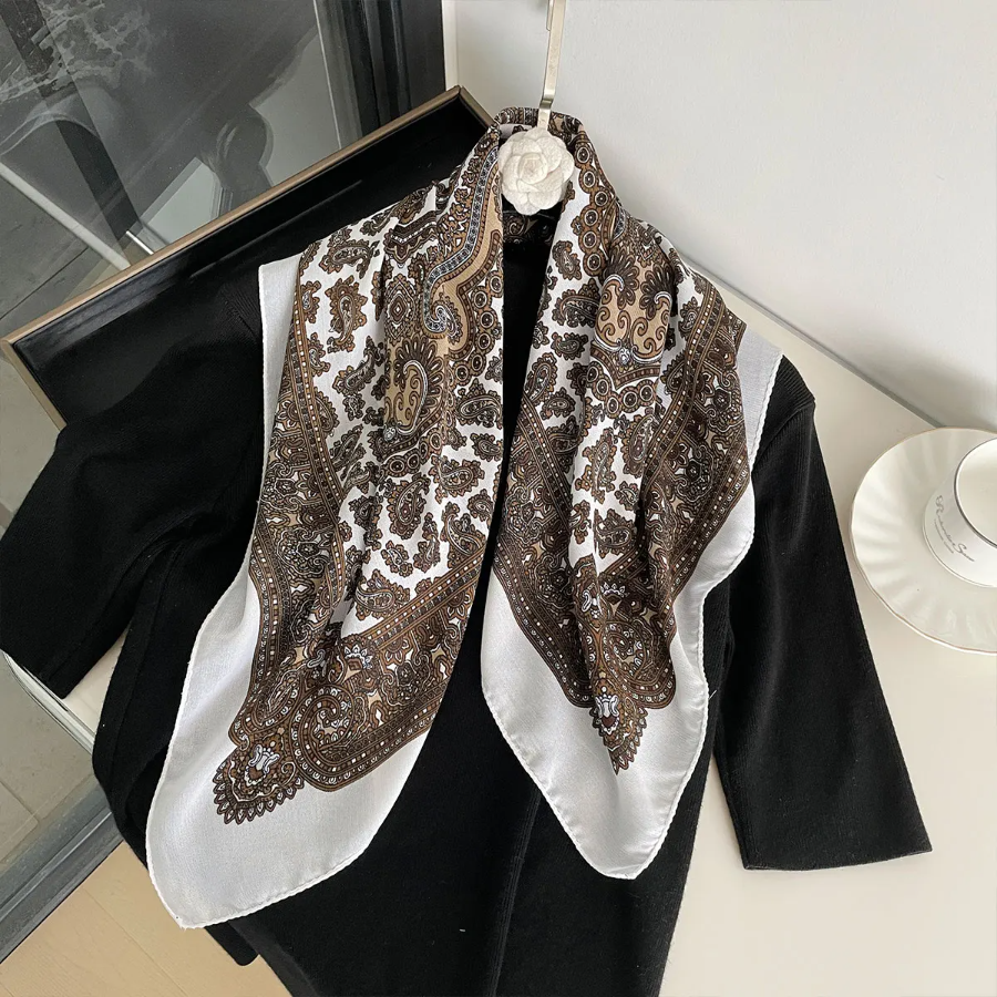 New Fashion 70X70cm Women's Sc - Bandana Cotton avis et prix