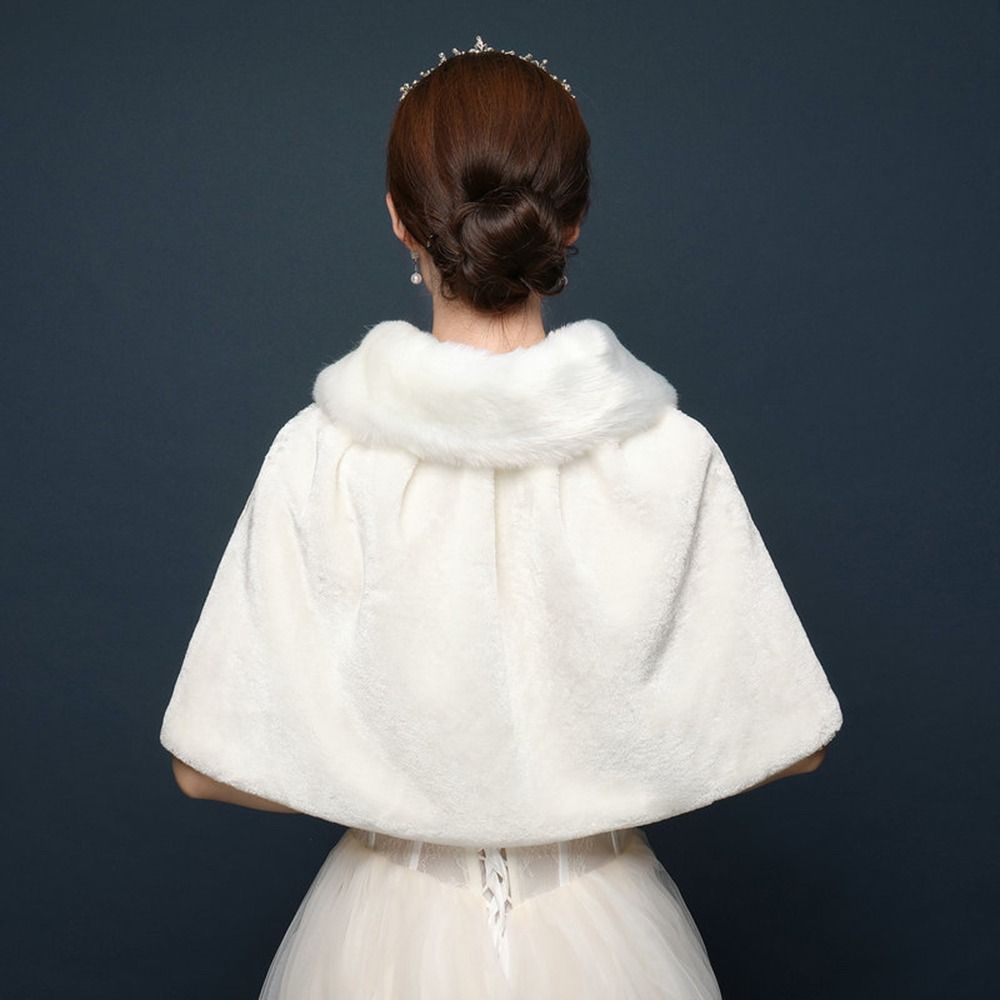 White Womens Winter Thicken Pl - Stole Wedding Shawl avis et prix