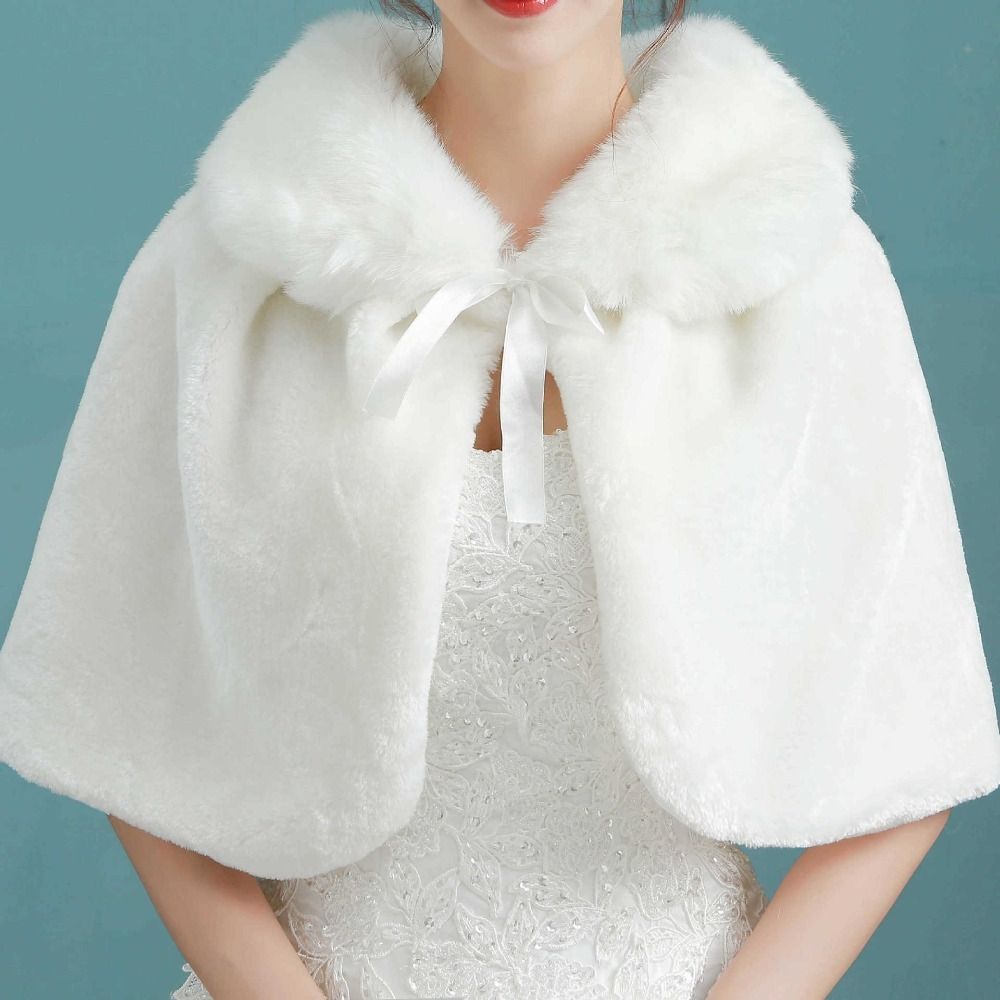 White Womens Winter Thicken Pl - Stole Wedding Shawl avis et prix