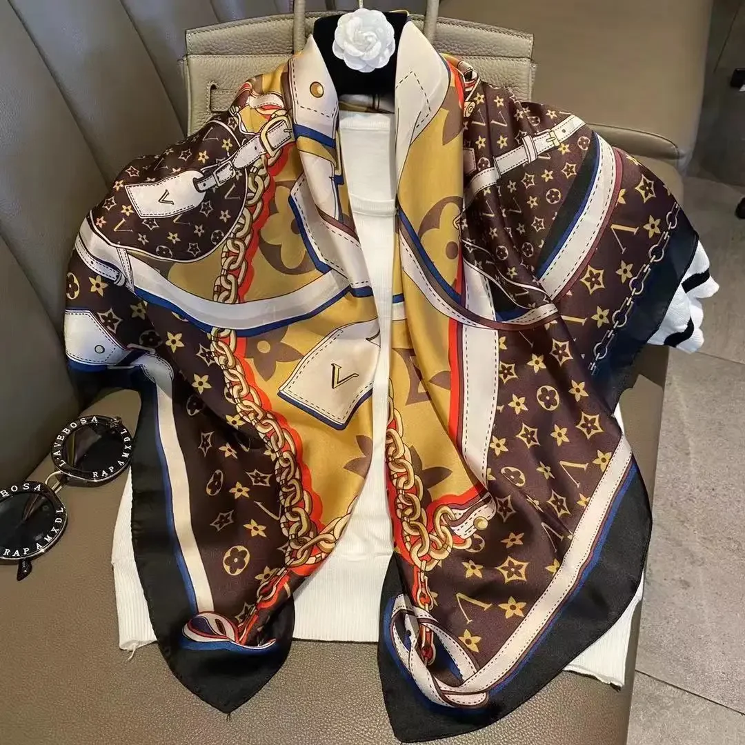 Light luxury 90 Silk scarf imi - Silk Tie Striped avis et prix