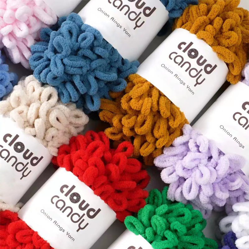 100g/Roll Finger Loop Yarn Thr - Woven Scarf Blanket avis et prix