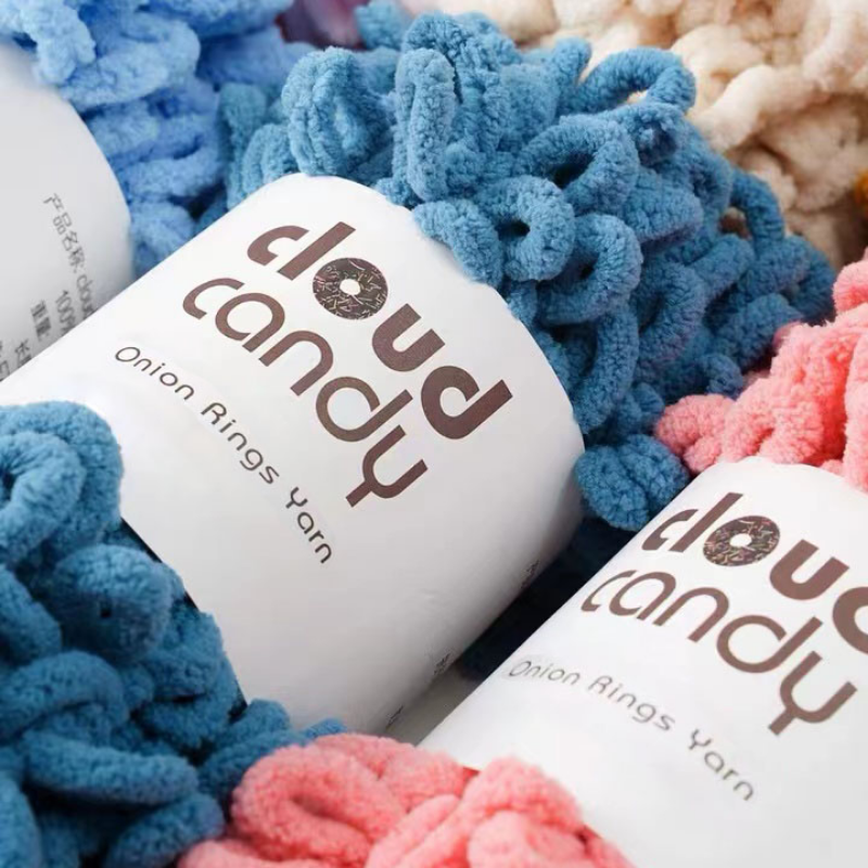 100g/Roll Finger Loop Yarn Thr - Woven Scarf Blanket avis et prix