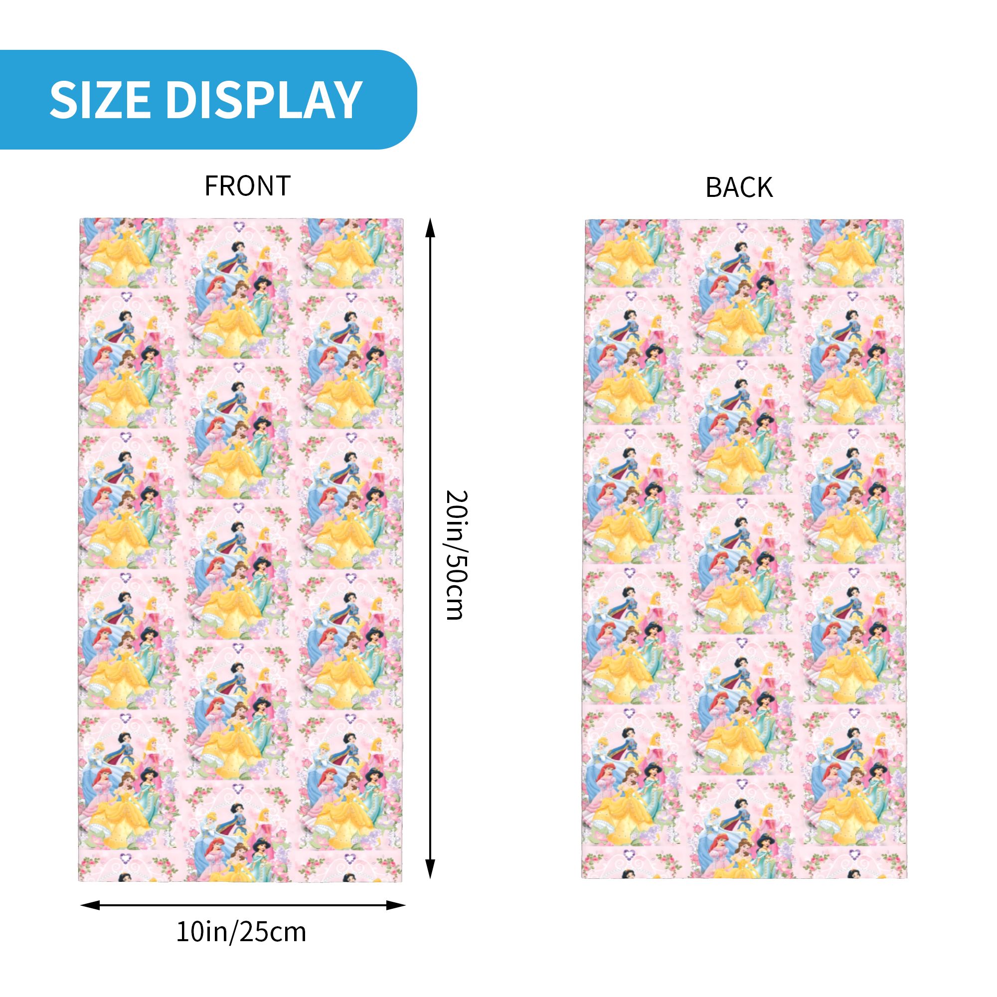Custom S-Snow White & B-Belle  - Neck Warmer Tube avis et prix