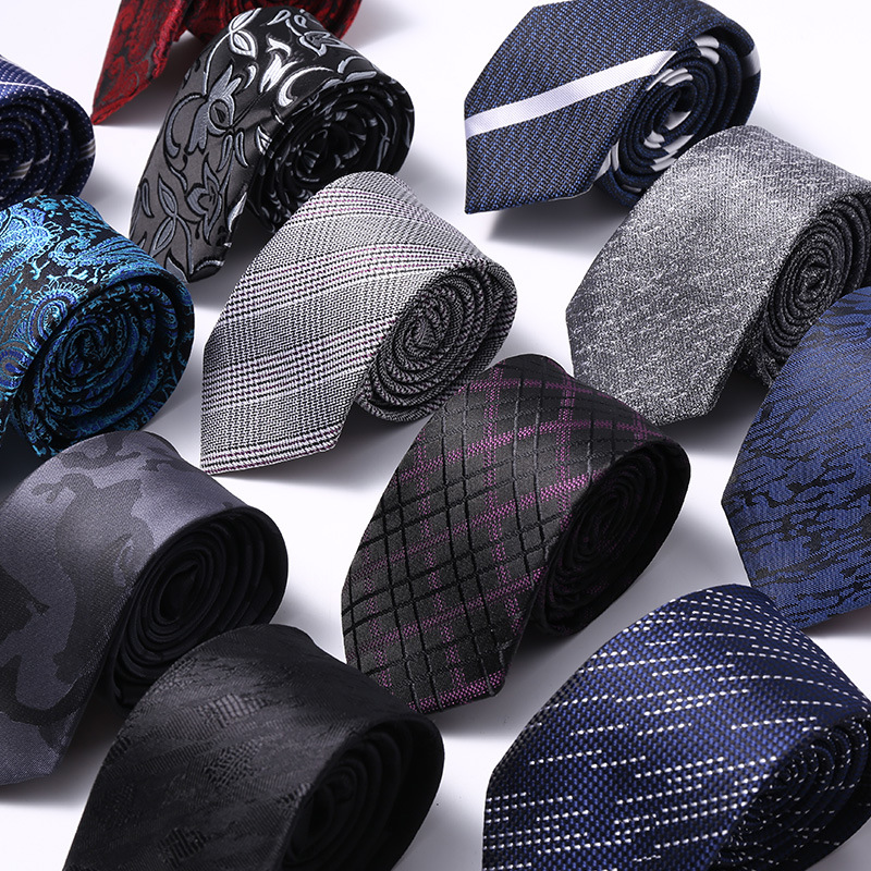 Luxury Skinny 6CM Mens Necktie - Skinny Tie Men avis et prix