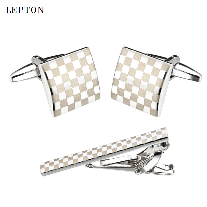 Lepton Classic Square  Laser M - Tie Bar Set Gift avis et prix