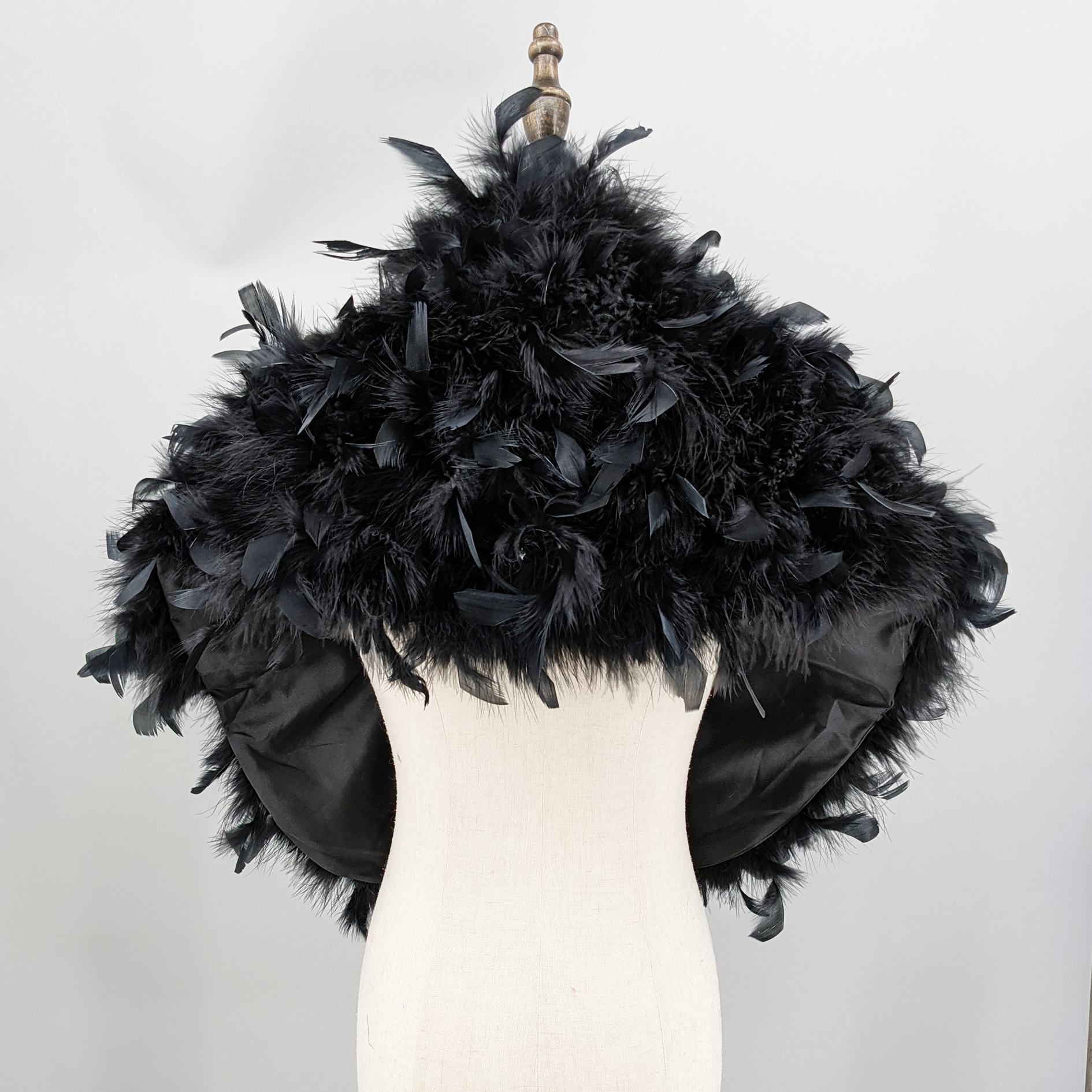 Black Feather Shawl for Women  - Stole Wedding Shawl avis et prix