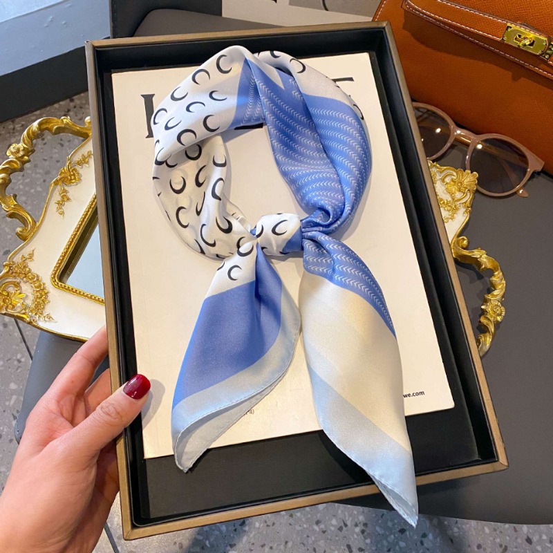 2025 NEW Hijab Head Girl Luxur - Silk Tie Striped avis et prix