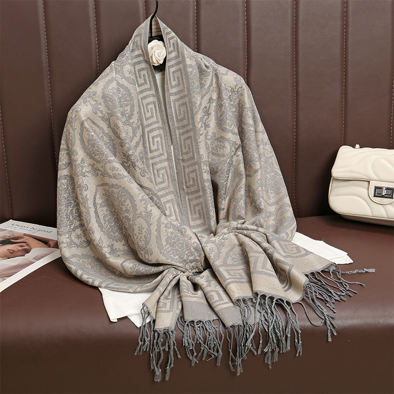 2024 Luxury Thick Cashmere Sca - Woven Scarf Blanket avis et prix