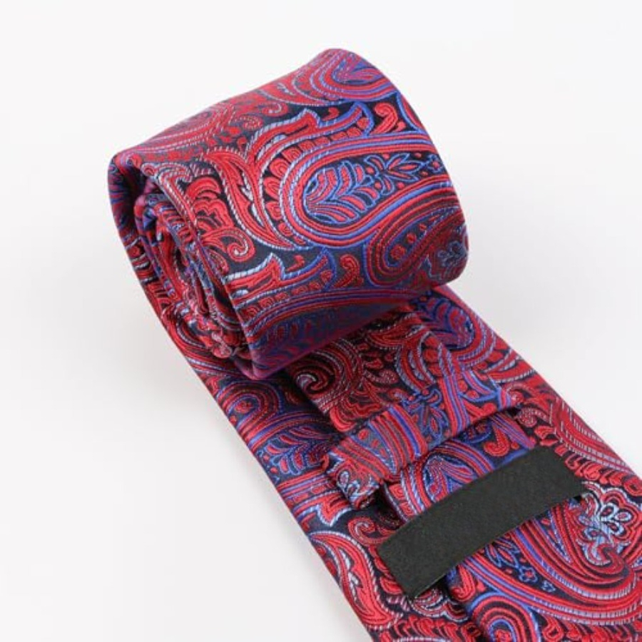 Mens Gradient Paisley Necktie  - Pocket Square Set avis et prix