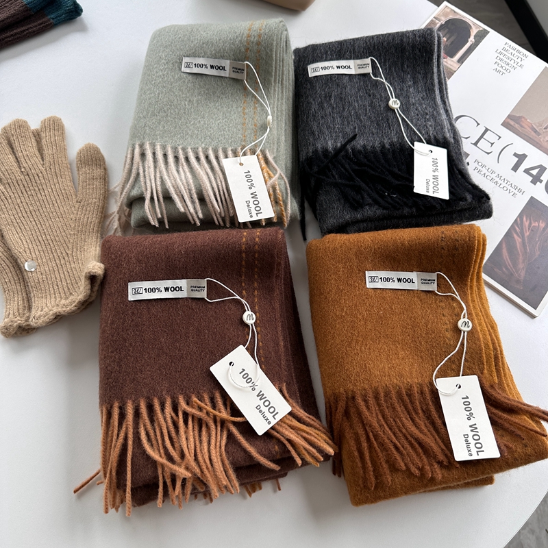 Elegant Good Quality 100% Wool - Muffler Men Wool avis et prix