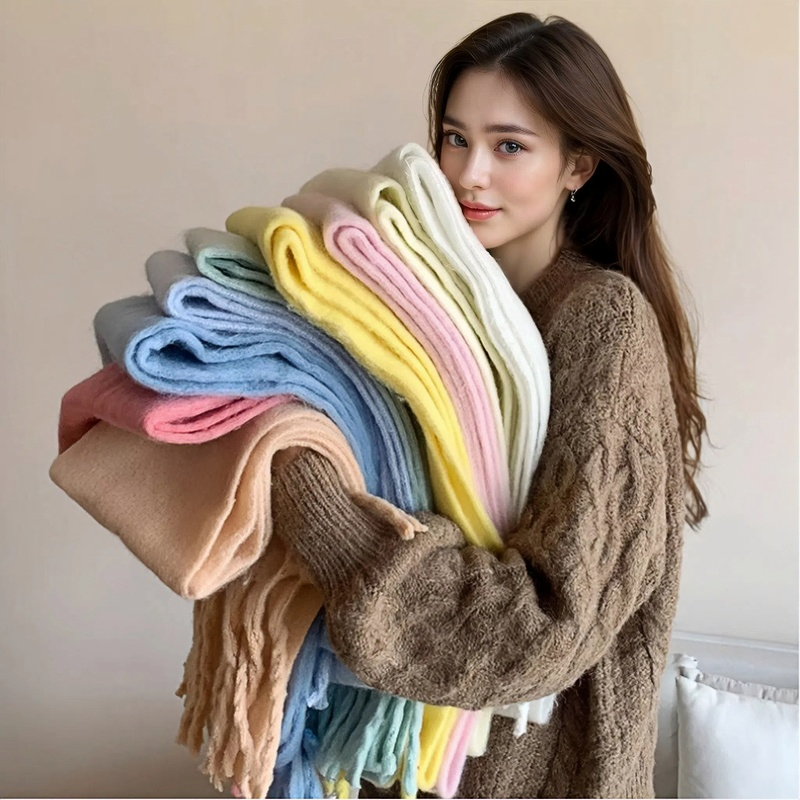 Winter Scarf for Women Cashmer - Woven Scarf Blanket avis et prix