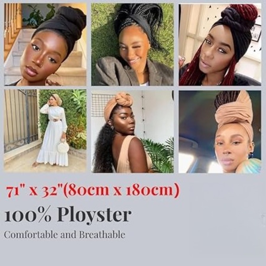 Muslim Hijab for Women Scarf L - Head Wrap Turban avis et prix