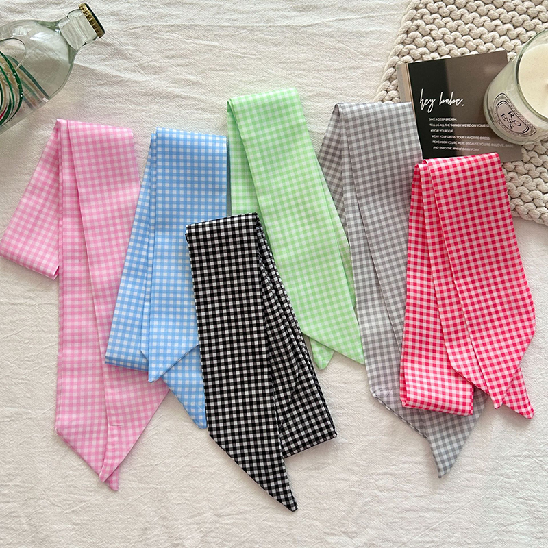 Women Scarf Luxury Silk Scarf  - Silk Tie Striped avis et prix