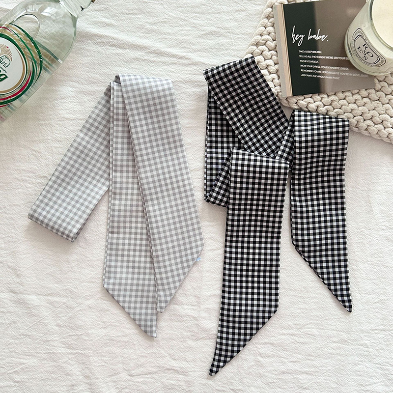 Women Scarf Luxury Silk Scarf  - Silk Tie Striped avis et prix